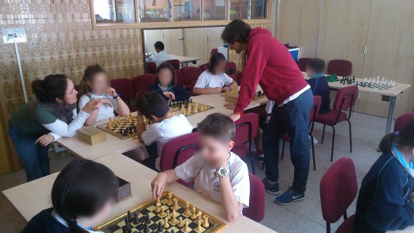  segunda jornada en el colegio Nuestra Señora del Rosario, de Ribadesella 