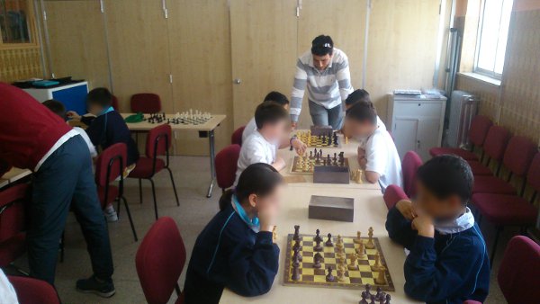  segunda jornada en el colegio Nuestra Señora del Rosario, de Ribadesella 