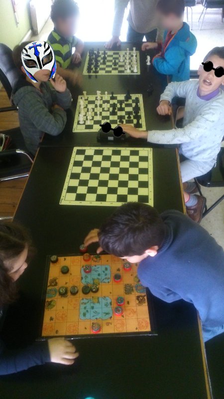  último día de ajedrez en este curso en nuestro pueblo 